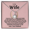 To My Wife Always My Queen- Eternal Hope Necklace
