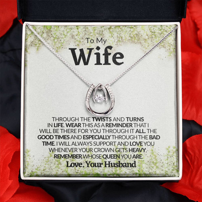 To My Wife | Love U - Pendant necklace