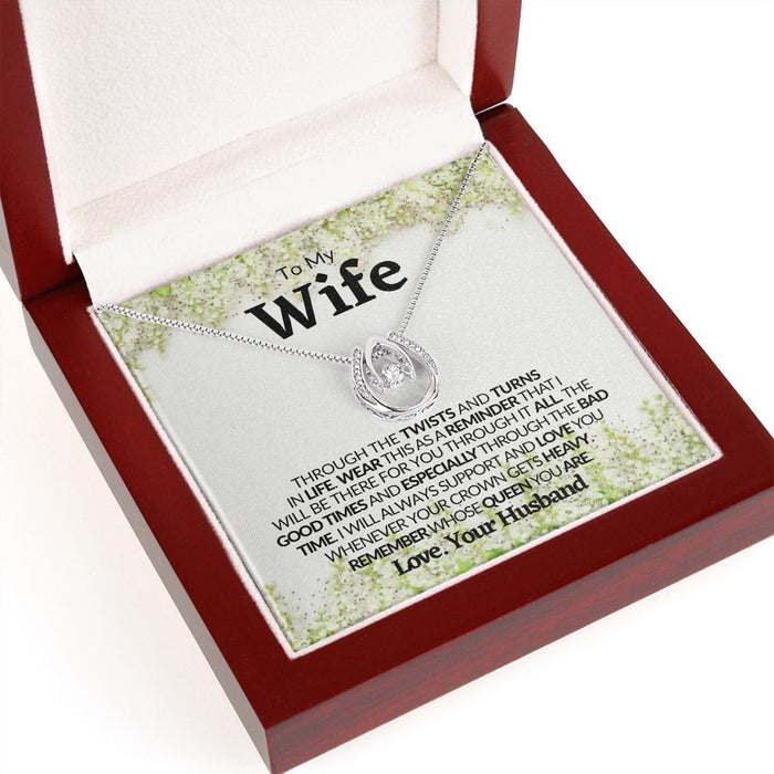 To My Wife | Love U - Pendant necklace