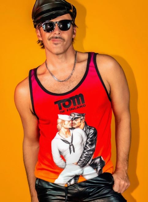 Tom of Finland Sailor Mesh Tank Top