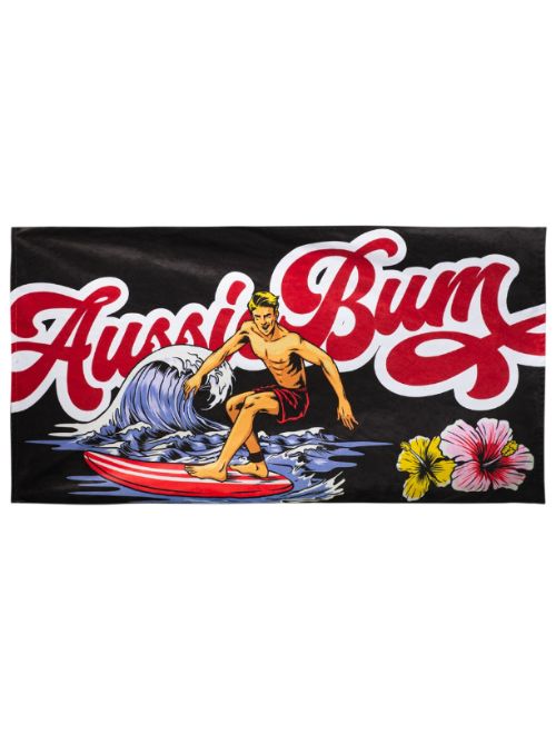Towel - Surfer Black