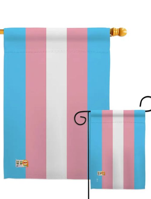 Transgender Pride Decor Flag