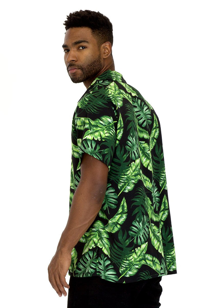 TROPICAL 2 BUTTON DOWN SHIRT