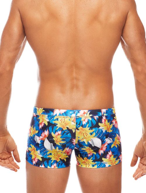 Tropicana Square Cut Swimwear - Blue