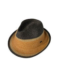 Two Tone Paper Fedora