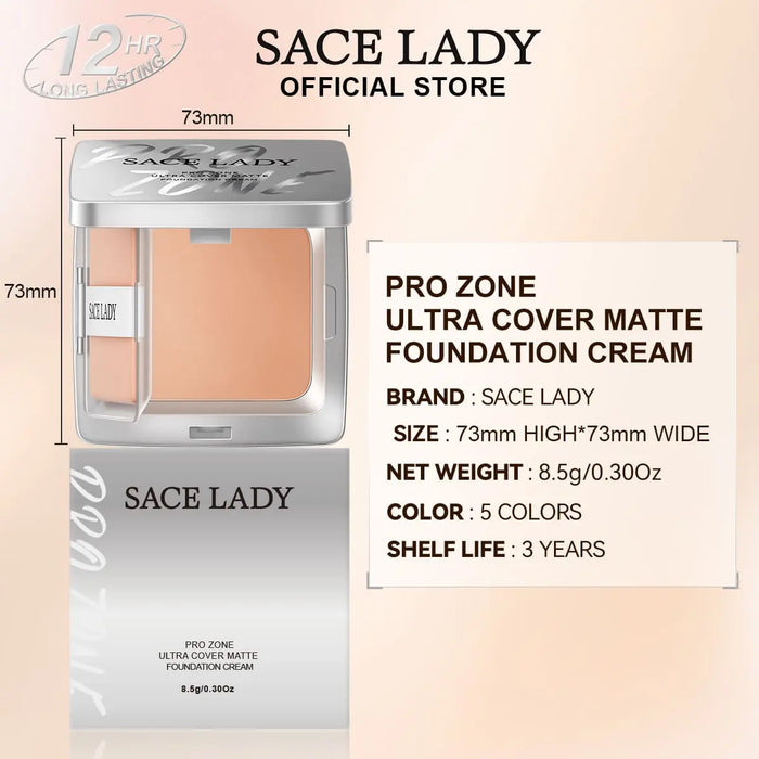 SACE LADY Ultra Cover Matte Foundation Cream - product image 8