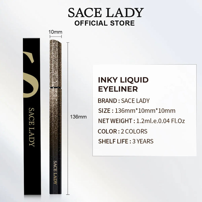 SACE LADY Waterproof Liquid Eyeliner Quick Dry - product image 6