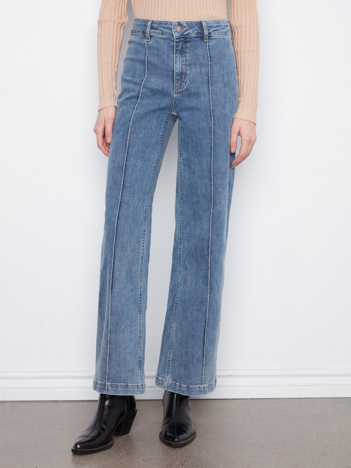 Crafted in full length, these jeans provide a sleek silhouette perfect for any occasion by Charlie B.