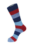 Wide Stripe Boot Sock