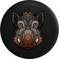 Wild Boar Feral Pig Mosaic