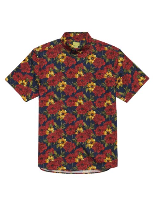 Wild Peonies Print Shirt