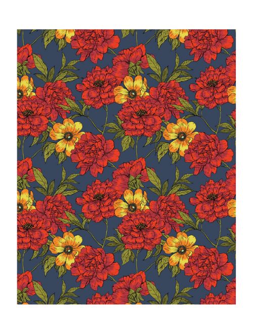 Wild Peonies Print Shirt