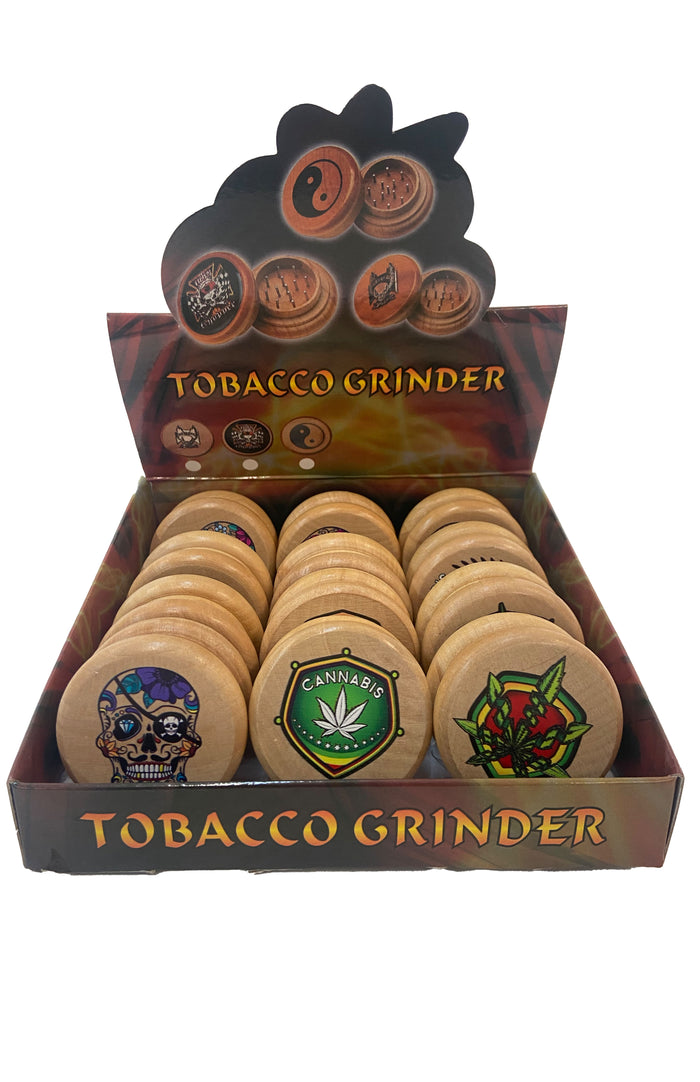 Wood Grinders Display (12ct)