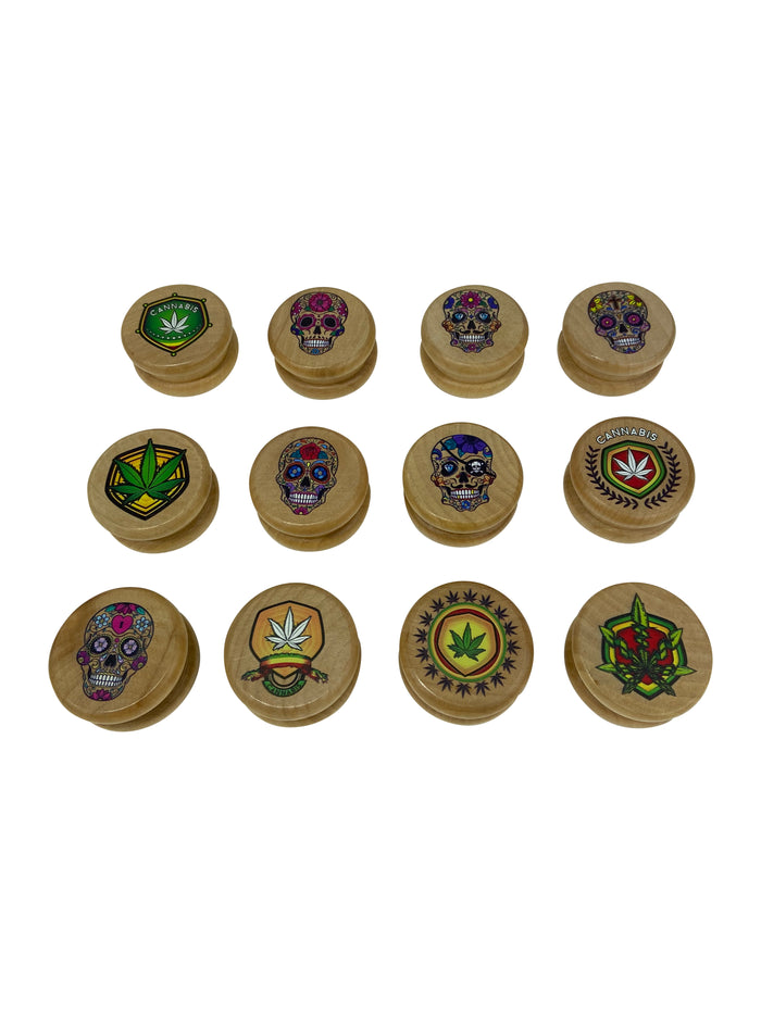 Wood Grinders Display (12ct)