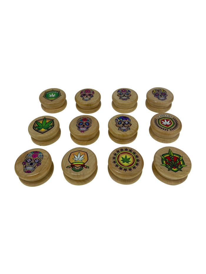 Wood Grinders Display (12ct)